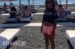 Albatross Beach Club in kamari, Sandorini, Cyclades Islands