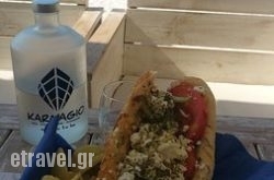 Karnagio Beach-bar in Thasos Chora, Thasos, Aegean Islands