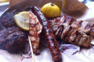 Souvlaki Vlaxos_food_in_Restaurant___Serres