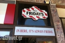 TGI Fridays in Petra, Lesvos, Aegean Islands
