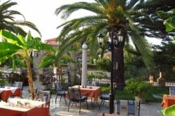 Akropolis Restaurant in Mykonos Chora, Mykonos, Cyclades Islands